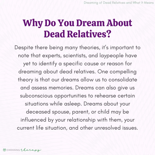 Dreaming Of Dead Relatives