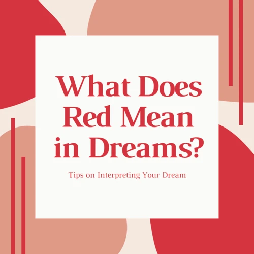 Interpreting Red Rose Dream Colors