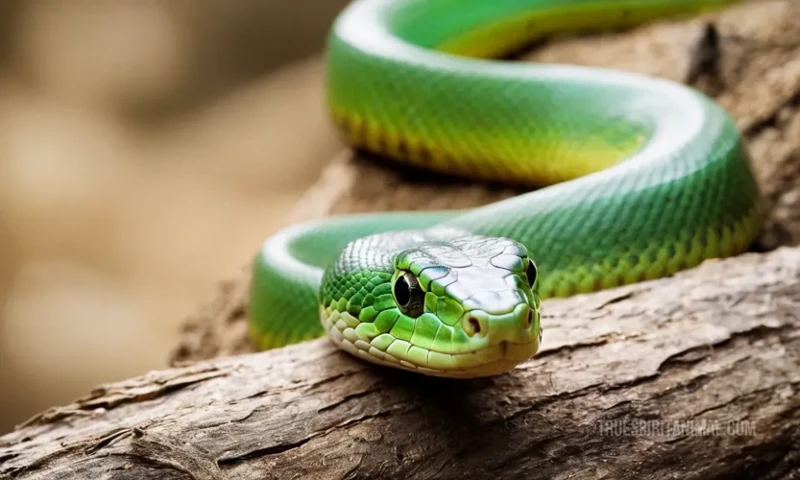 Interpreting The Symbolism Of A Green Snake