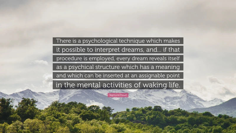 Psychological Interpretation Of Mountain Dreams