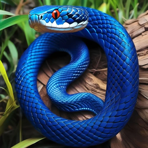 The Deep Significance Of A Blue Snake In A Dream
