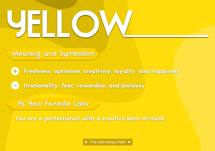 The Symbolism Of The Color Yellow