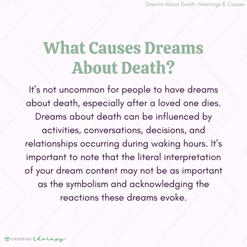 Understanding Death Dreams